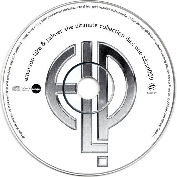Emerson, Lake & Palmer : The Ultimate Collection (2xCD, Comp)