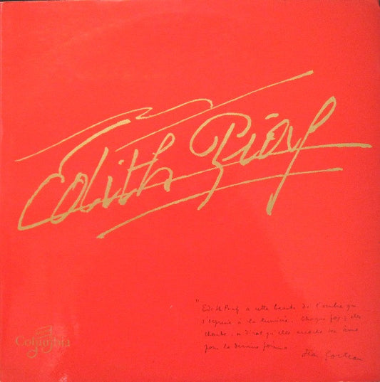 Edith Piaf : Edith Piaf (LP, Comp, RP, Gat)