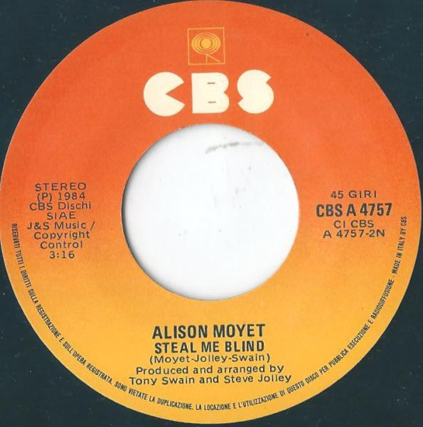Alison Moyet : All Cried Out (7")