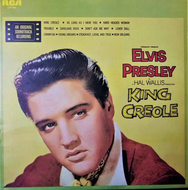 Elvis Presley : King Creole (LP, Album, RE)