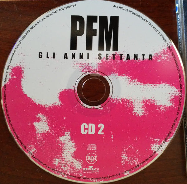 Premiata Forneria Marconi : PFM - Gli Anni Settanta (2xCD, Comp)