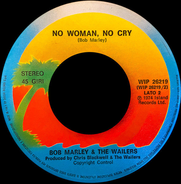Bob Marley & The Wailers : Lively Up Yourself / No Woman, No Cry (7", Single)
