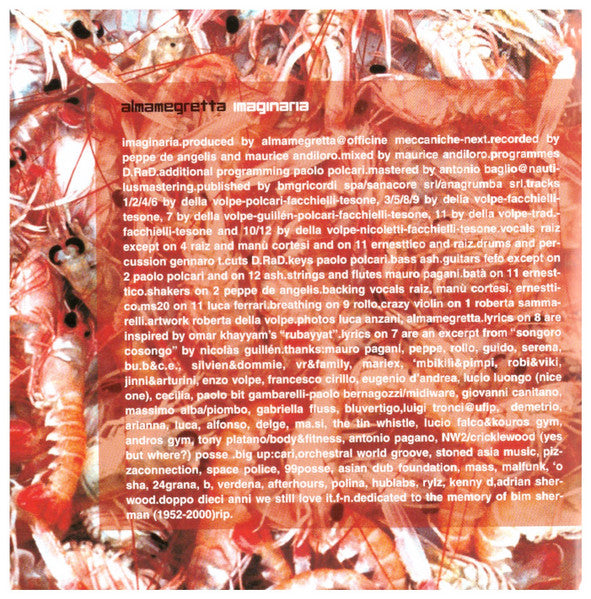 Almamegretta : Imaginaria (CD, Album)