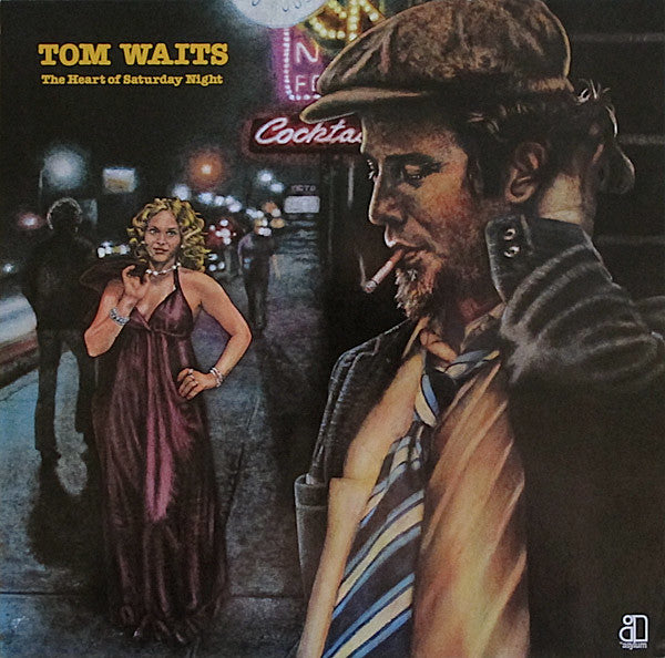 Tom Waits : The Heart Of Saturday Night (LP, Album, RE)