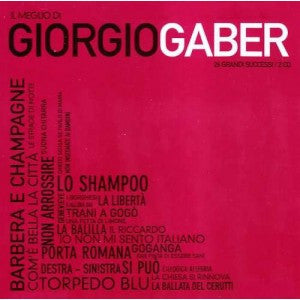 Giorgio Gaber : Il Meglio Di Giorgio Gaber (2xCD, Comp)