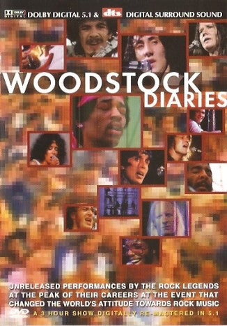 Various : Woodstock Diaries (DVD-V, RM, PAL, Zon)
