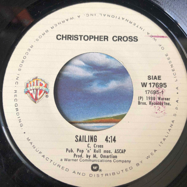 Christopher Cross : Sailing (7")