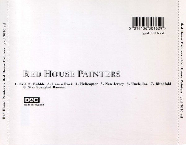 Red House Painters : Red House Painters (CD, Album, RE)