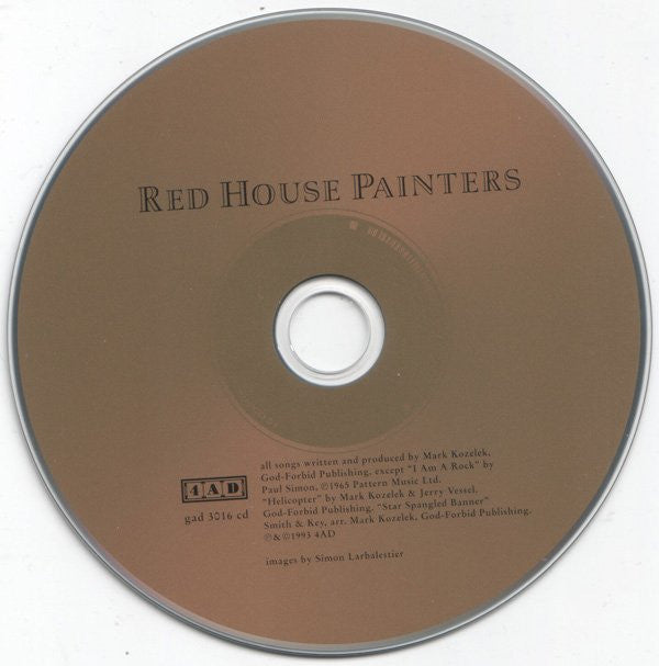 Red House Painters : Red House Painters (CD, Album, RE)