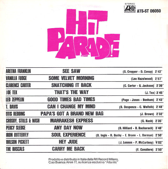 Various : Hit Parade! (LP, Comp)
