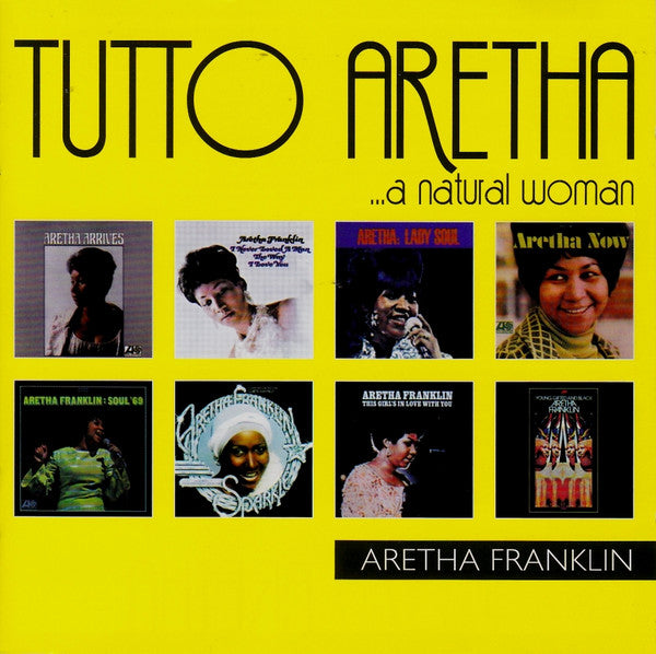 Aretha Franklin : Tutto Aretha ... A Natural Woman (2xCD, Comp)
