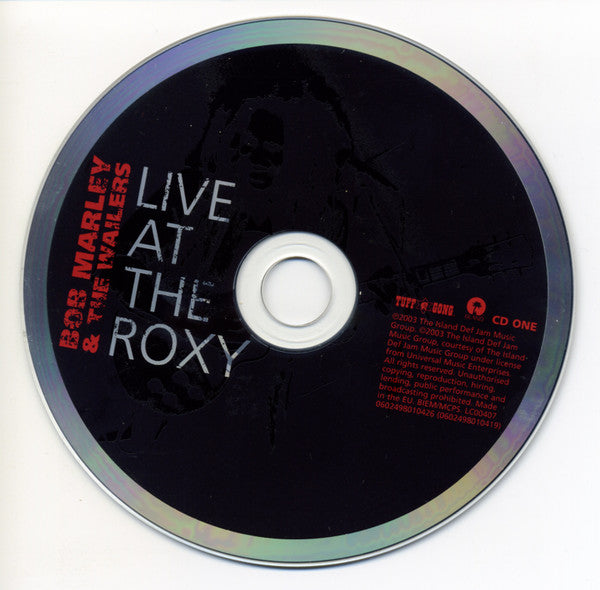 Bob Marley & The Wailers : Live At The Roxy (2xCD, Album)