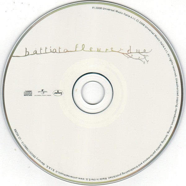 Franco Battiato : Fleurs 2 (CD, Album, Sli)