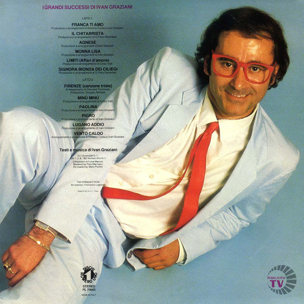 Ivan Graziani : I Grandi Successi Di Ivan Graziani (LP, Comp)