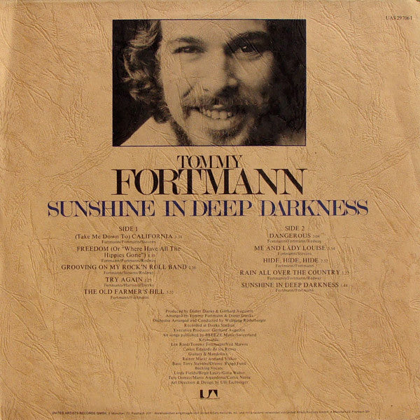 Thomas Fortmann : Sunshine In Deep Darkness (LP, Album)