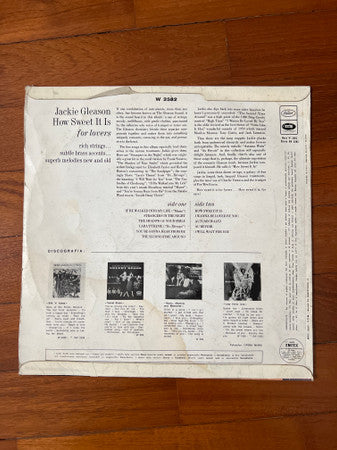 Jackie Gleason : How Sweet It Is For Lovers (LP, Album)