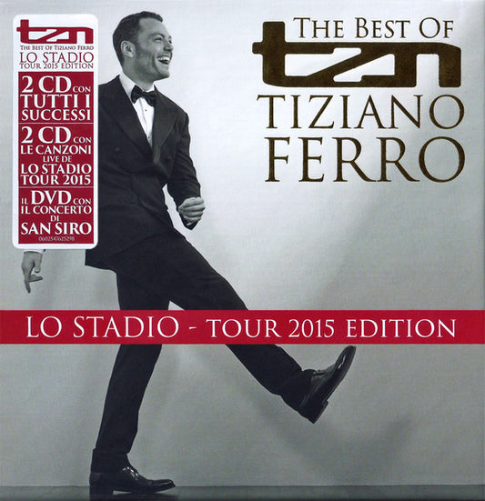 Tiziano Ferro : TZN (The Best Of Tiziano Ferro) - Lo Stadio - Tour 2015 Edition (2xCD, Comp, RE + 2xCD + DVD-V, Multichannel, PAL +)