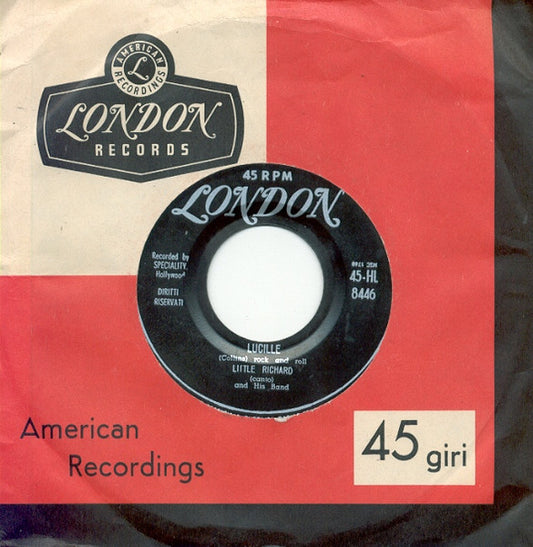 Little Richard And His Band : Lucille / Send Me Some Lovin' (7")