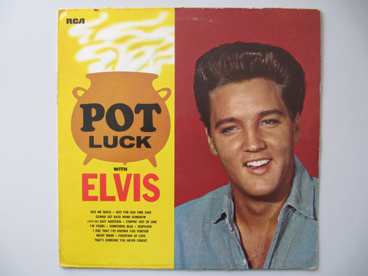 Elvis Presley : Pot Luck (LP, Album, RE)