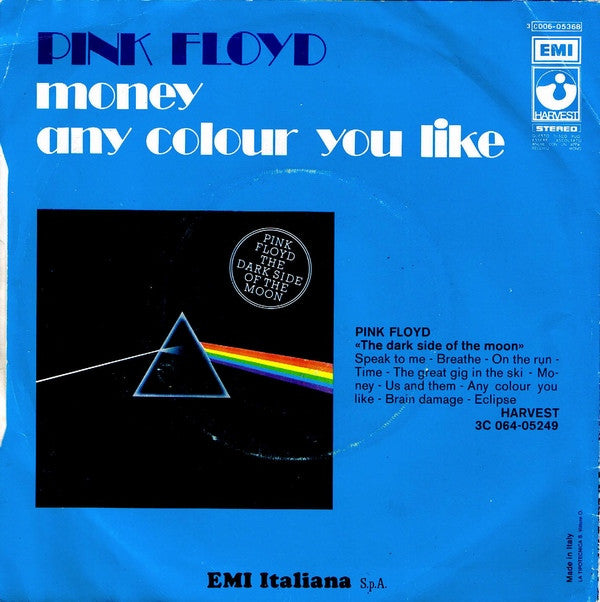 Pink Floyd : Money (7", Single)
