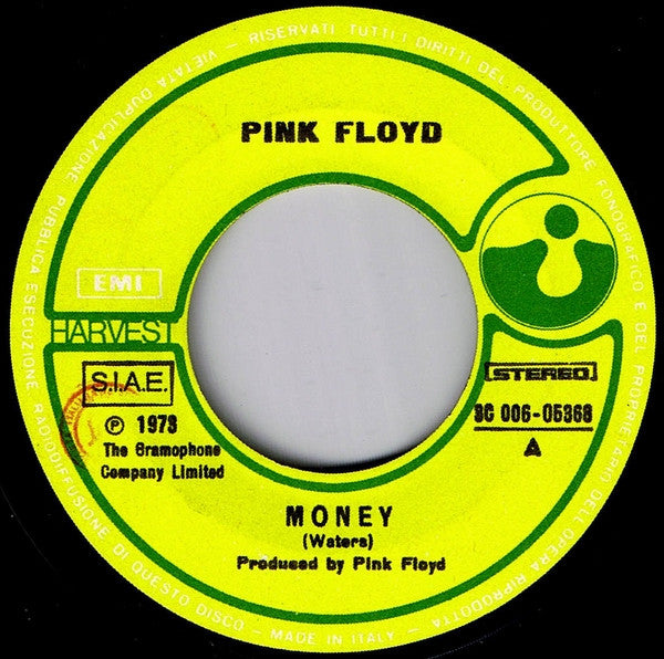 Pink Floyd : Money (7", Single)