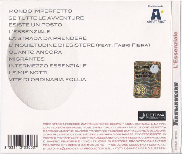 Tiromancino : L'Essenziale (CD, Album)