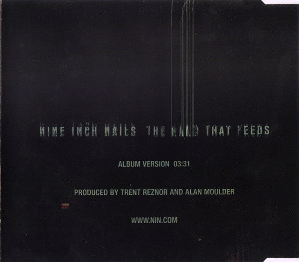 Nine Inch Nails : The Hand That Feeds (CD, Single, Promo)