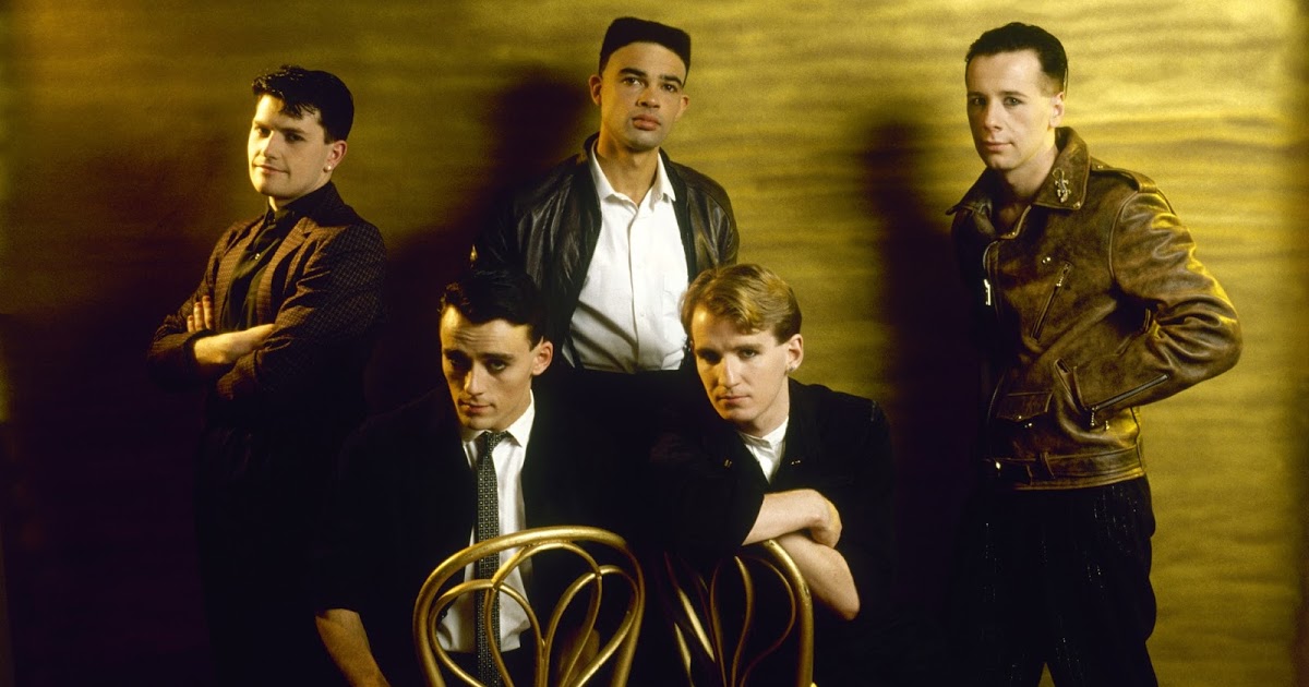 Simple Minds NGD-era photo - credit Sheila Rock